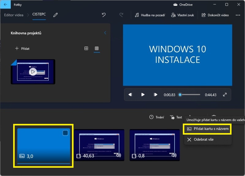 Editor videa Windows 11 - 15