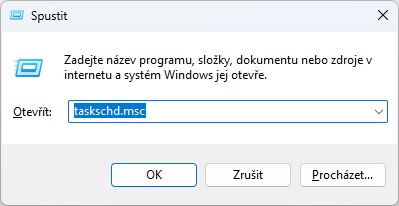 Automatické vypnutí pc Windows 11