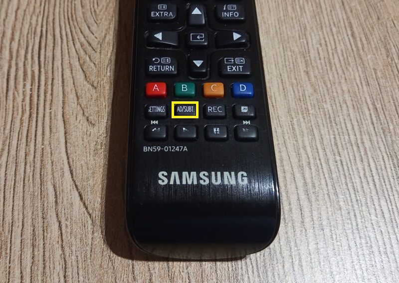 Dálkové ovládání tv Samsung