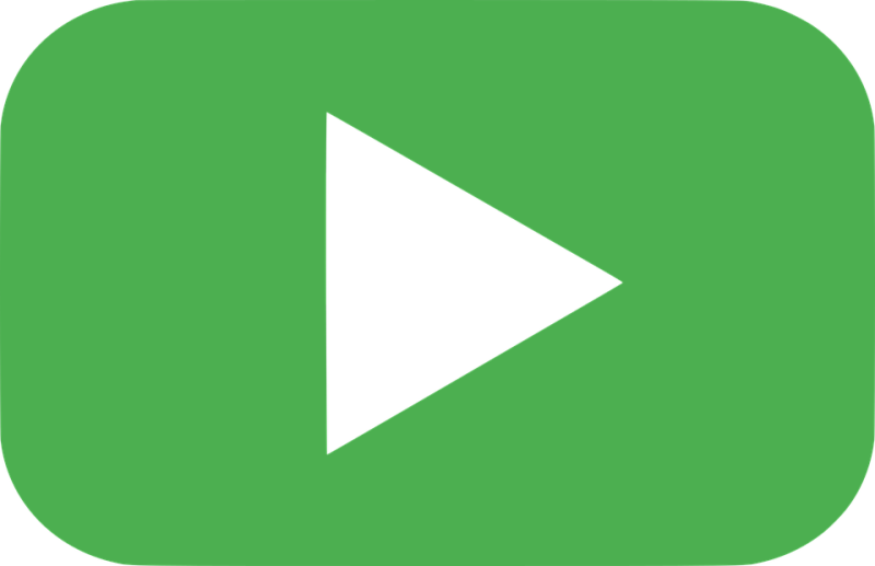 Youtube zelené tlačítko