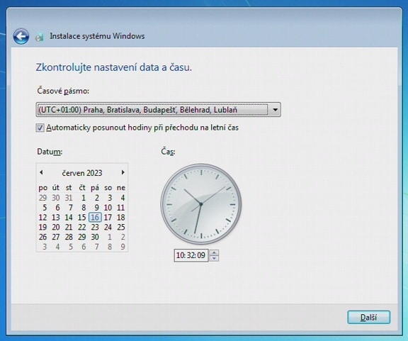 Instalace Windows 7 - 15