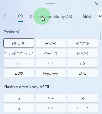 Windows emoji 10