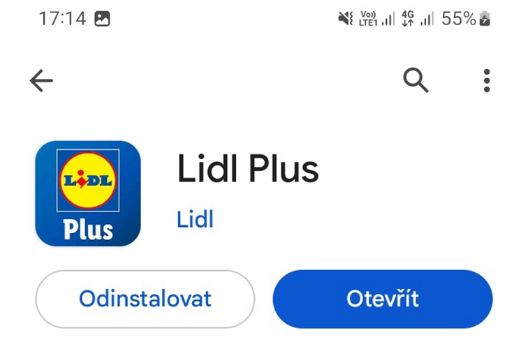 Lidl Plus aplikace 02