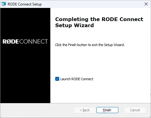 Rode connect aplikace 3