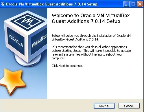 VirtualBox nastavení rozlišení 03