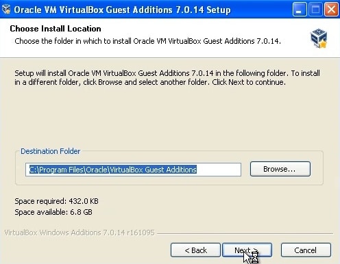 VirtualBox nastavení rozlišení 04