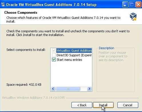 VirtualBox nastavení rozlišení 05