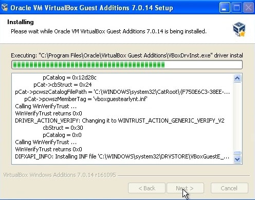 VirtualBox nastavení rozlišení 06
