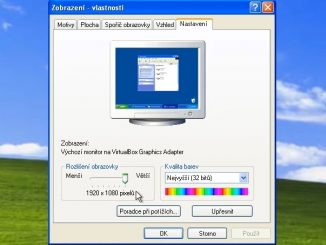 VirtualBox nastavení rozlišení 09