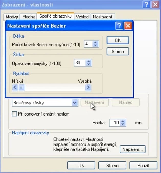 Windows XP šetřič obrazovky (screensaver) 03
