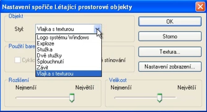 Windows XP šetřič obrazovky (screensaver) 14
