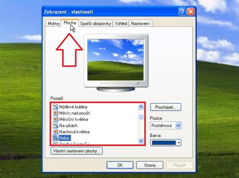Windows XP tapety plochy