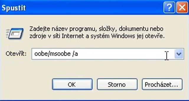 Jak aktivovat Windows XP
